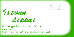 istvan lippai business card